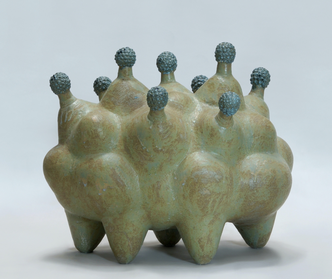 Koralas, 2015, akmens masė, glazūros, 72x90x56 cm, 1/1