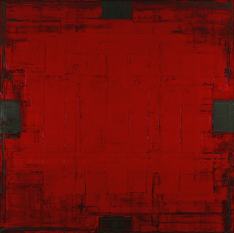 12 laikas, 2006, drobė, aliejus, 170x170 cm