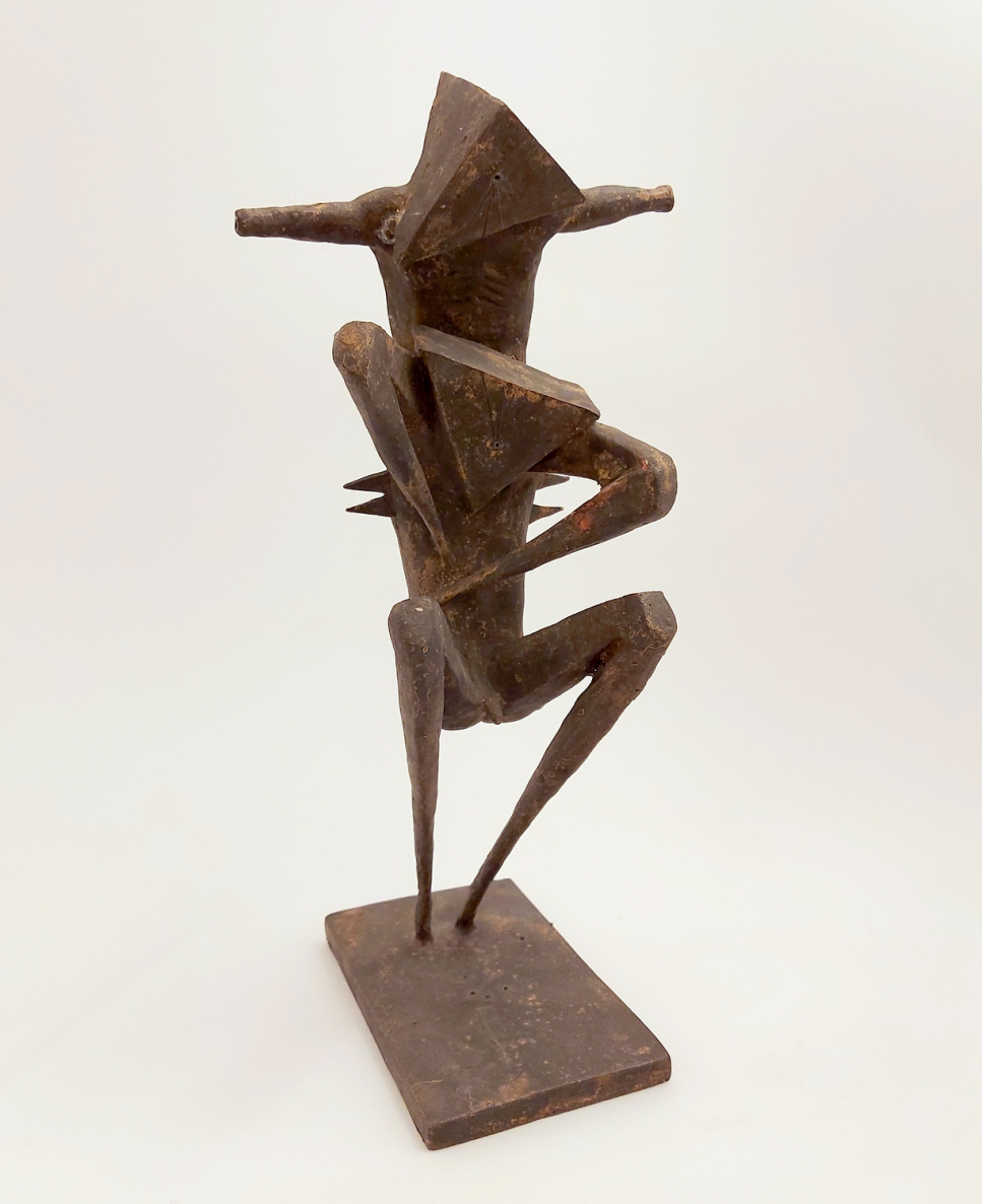 The Game of Kites, 2017, bronze, h 29x12,5x14 cm 1/10