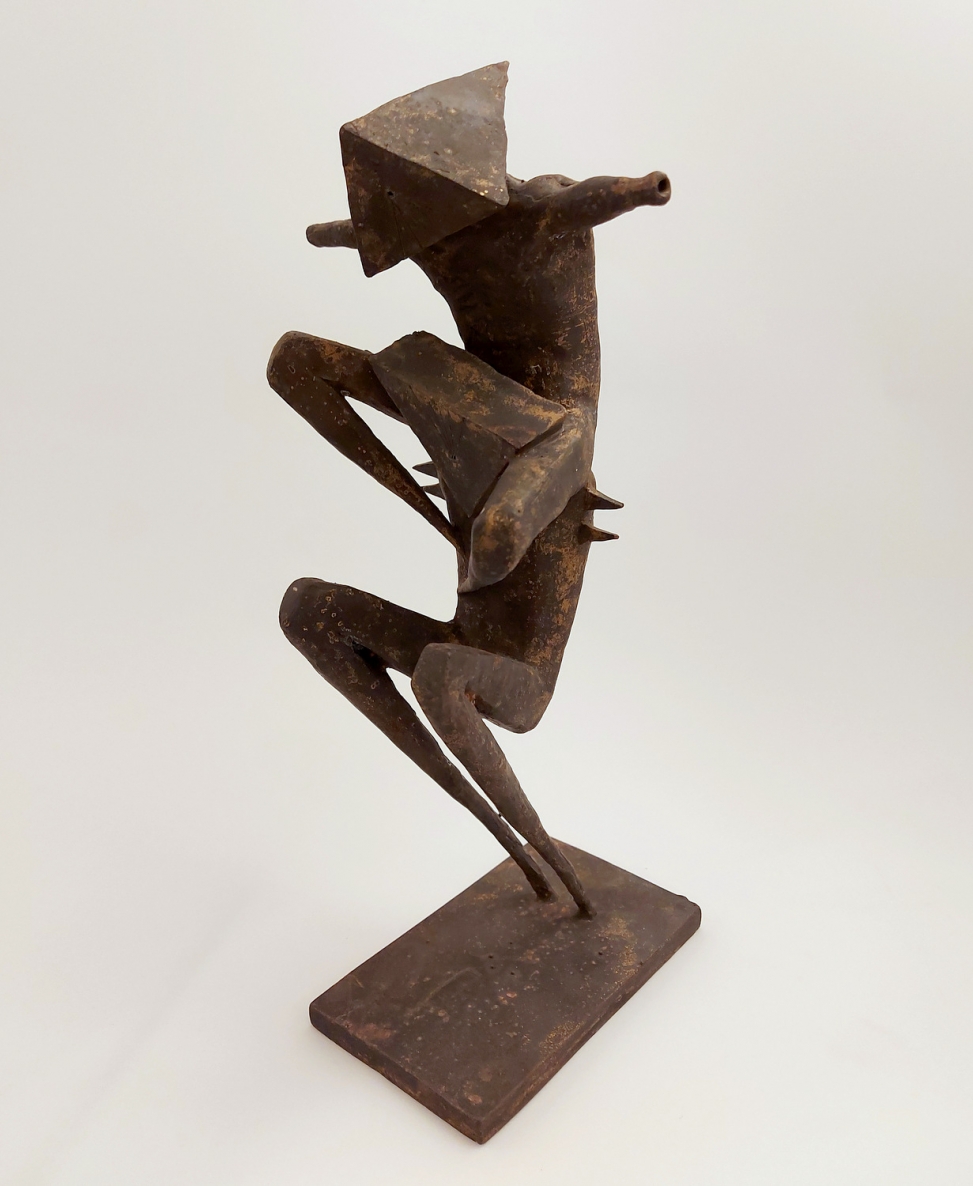 The Game of Kites, 2017, bronze, h 29x12,5x14 cm 1/10