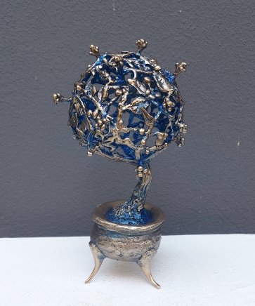 Nevystantis bonsas, 2014 bronza,  h 16x8x8 cm, 1/1