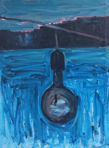 Taikinys, 2005, drobė, aliejus, 140x104 cm