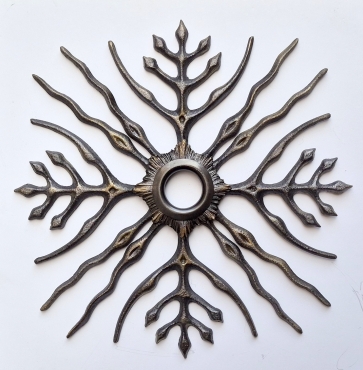 Sun, 2024, bronze, 25x25 cm, 1/1