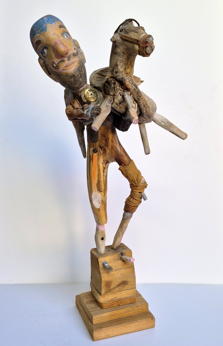 Friend, 2013, assembly, h 67x31x28 cm, 1/1