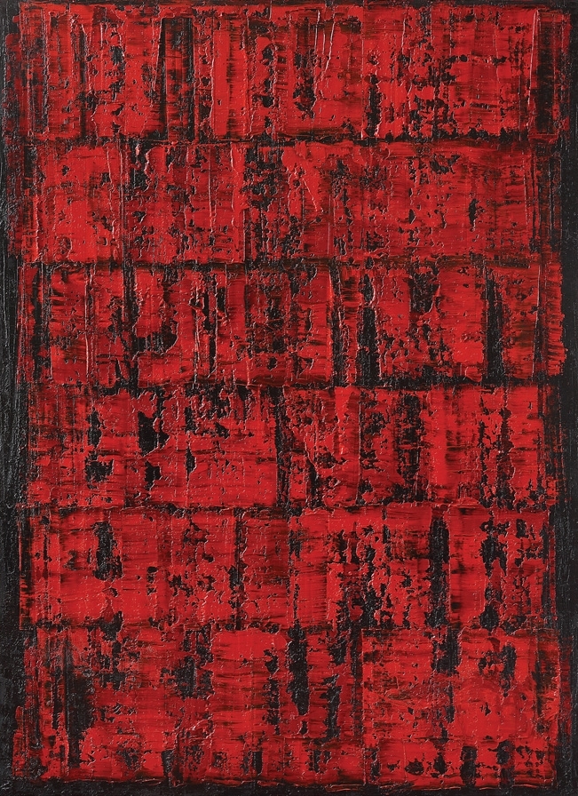 40 dienų, 2017, drobė, aliejus, 165x120 cm