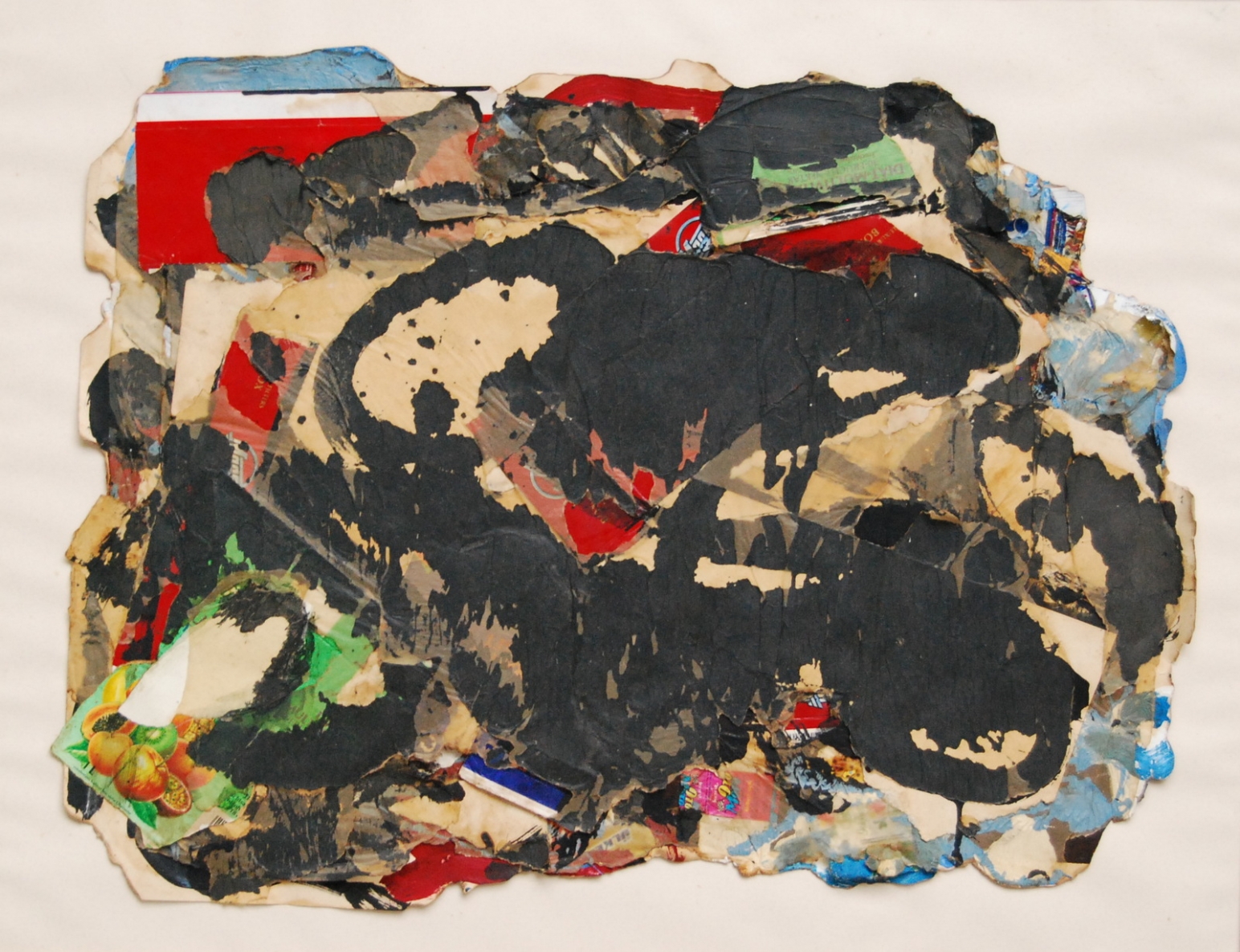 Abstrakcija, 1996m, mišri technika, 61x80 cm