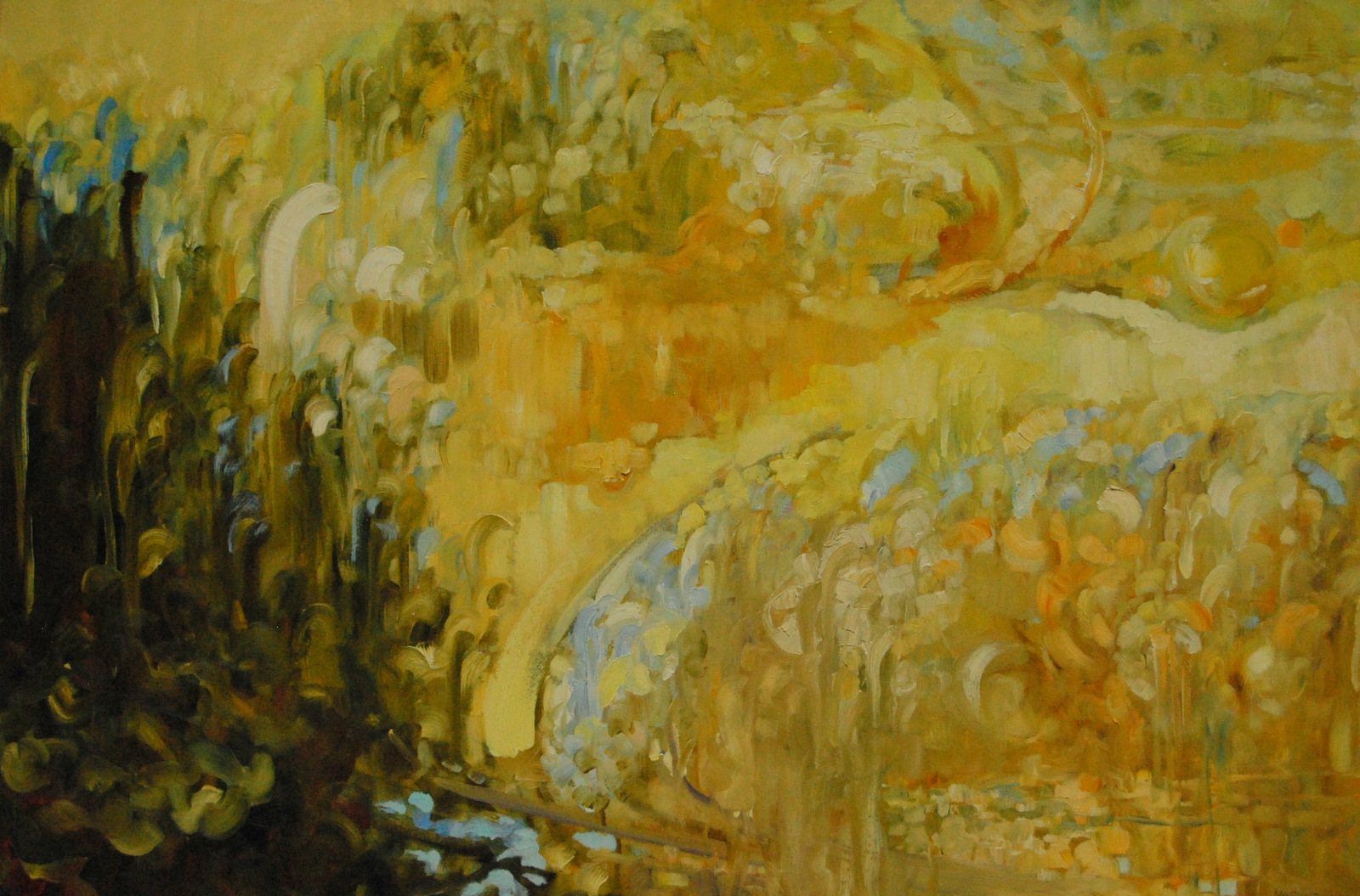 Balandis, 2009, drb., al., 100x150 cm