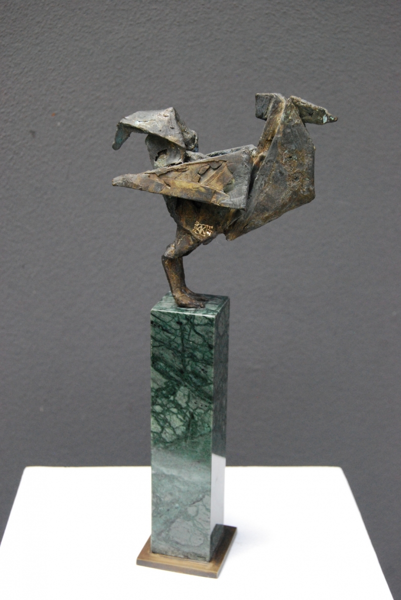 Rooster, 2012, bronze, h27cm, 1/1