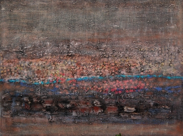 Jūra žiemą, 2017, drb.,al., 60x80 cm