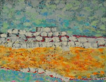 Seaboard, 2009, oil on canvas, 70x90 cm