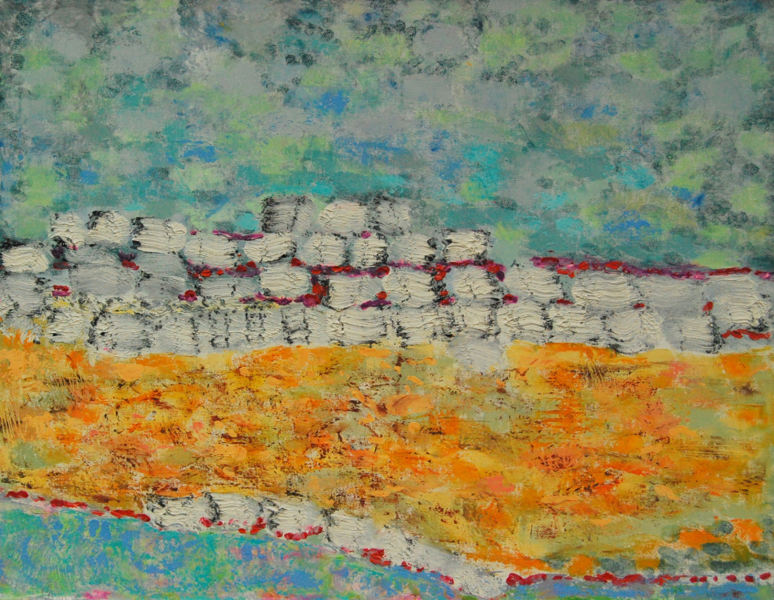 Seaboard, 2009, oil on canvas, 70x90 cm
