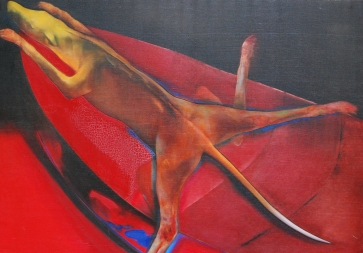 Hot Ship, 1996, oil on canvas, 120x170 cm