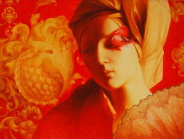 Karštis, 2008, drobė, aliejus, 105x80 cm