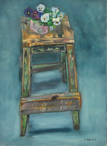 Pavasaris, 2009, drb.,al., 95x70cm