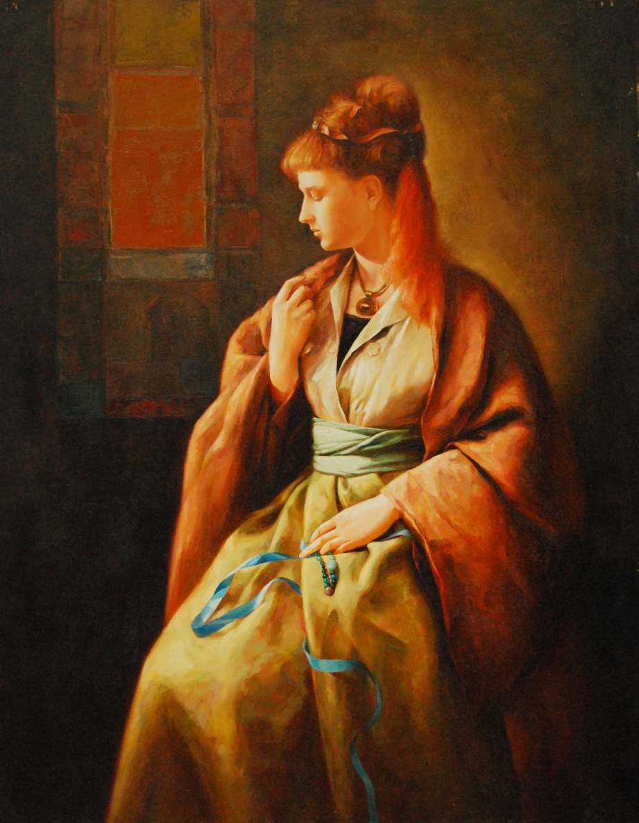 Rudens saulėtekis, 2010, drobė, aliejus, 90x70 cm