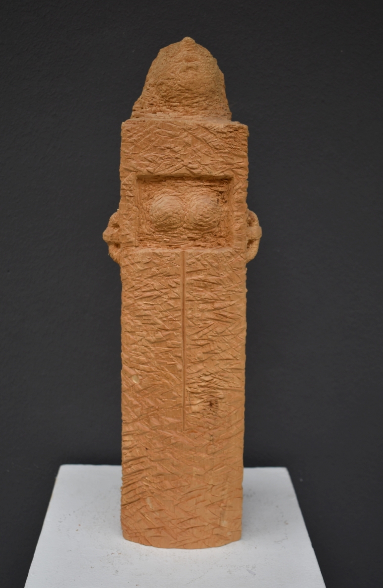 Suppression of Passions, 2009, wood, h 40 cm 