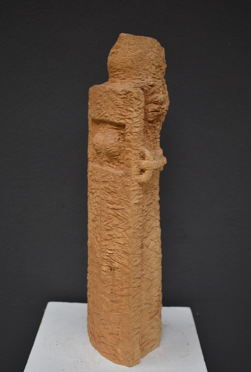 Suppression of Passions, 2009, wood, h 40 cm 