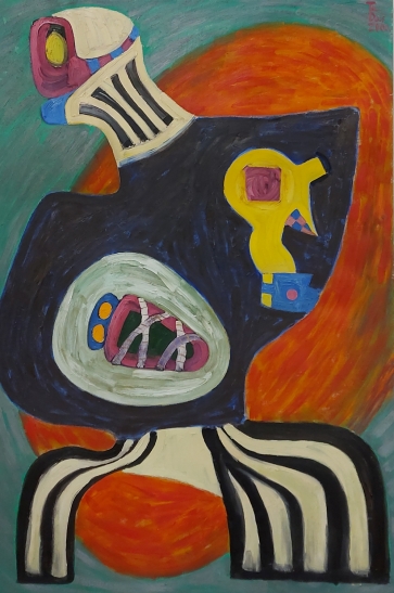 Alhambra, 2000, drobė, aliejus, 195x140 cm