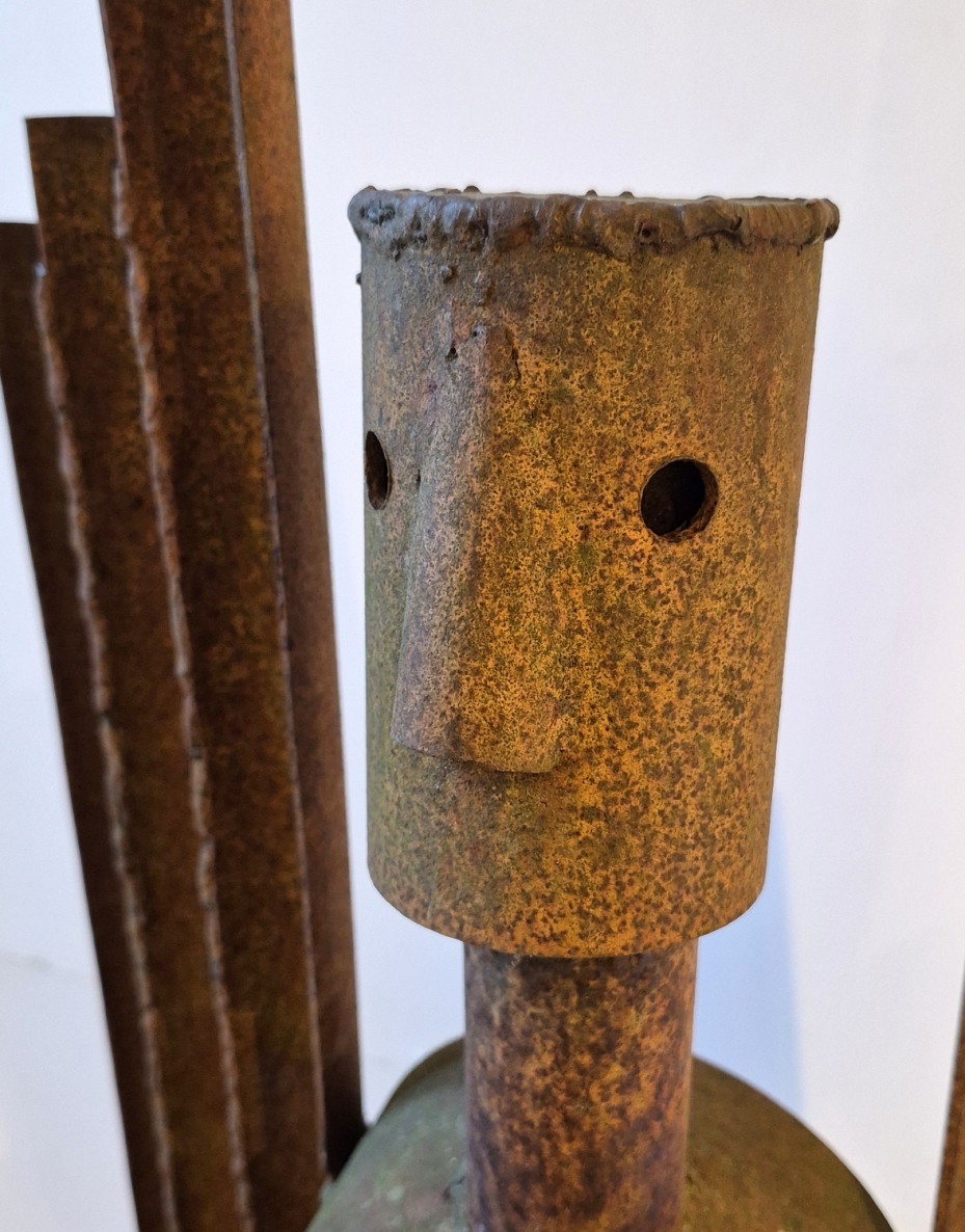 Angelas sargas, 2016, oksiduotas metalas,  h 136 cm, 1/1