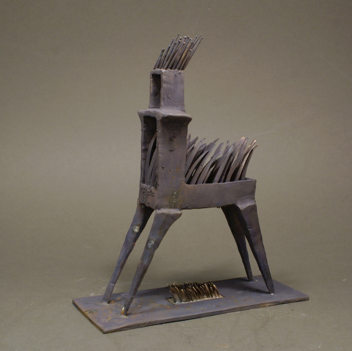 Horse, 2021m bronze, h 22 cm, 1/1