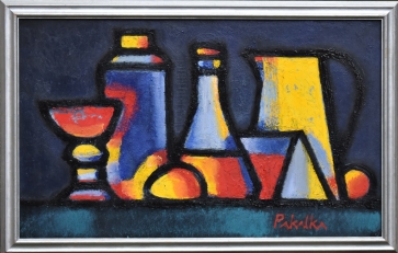 Atspindžiai, 2020 aliejus, drobė, 35x57cm, rėmas 39,5x61,5 cm