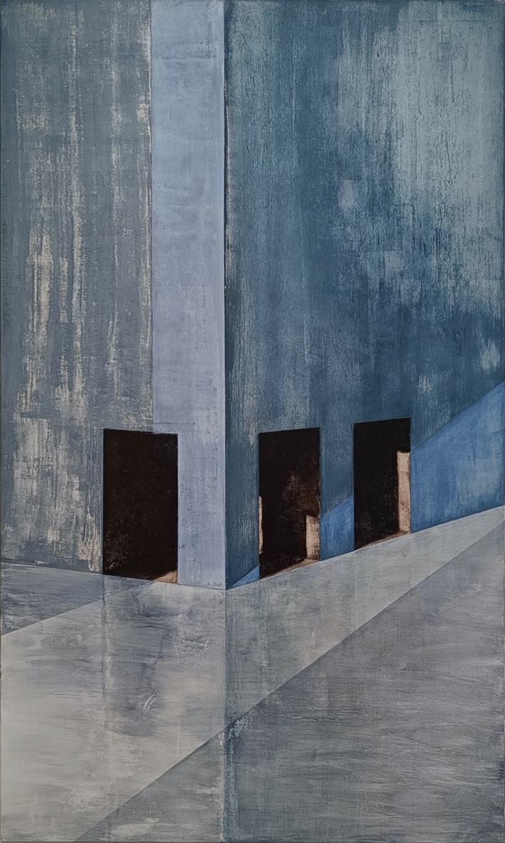 Atspindžiai, 2023, drobė, aliejus, 150x90 cm