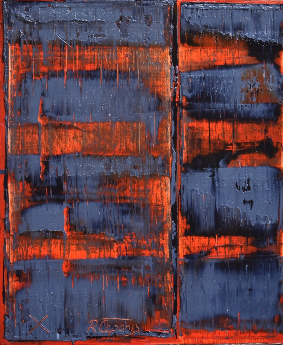 Reflections, 2024, oil on canvas, 65x54 cm