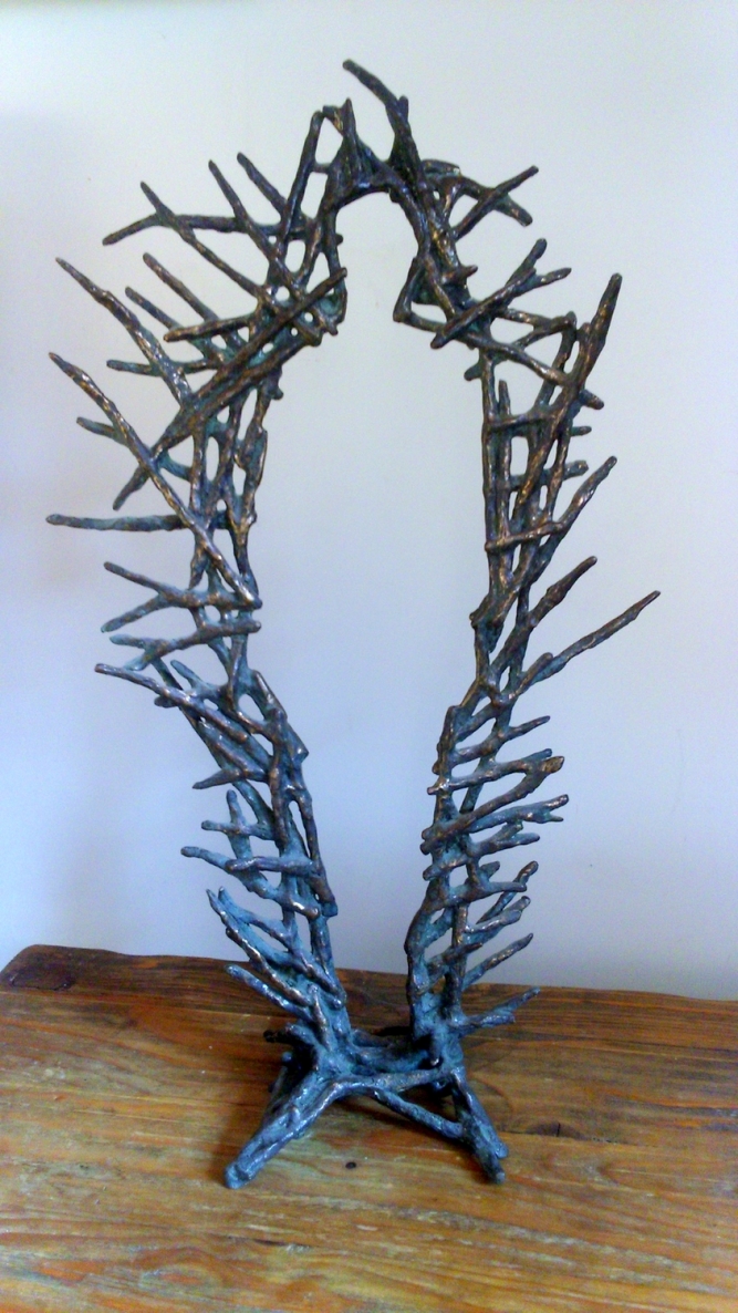 Aura, 2012, bronze, h 57x34x15 cm 1/1