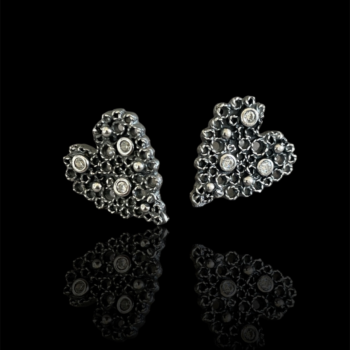 Earrings, Ag 925, 6.34 g