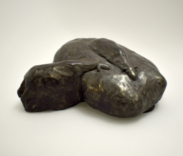 Avių tėkmė, 2020, bronza, h 6,5x17x17 cm