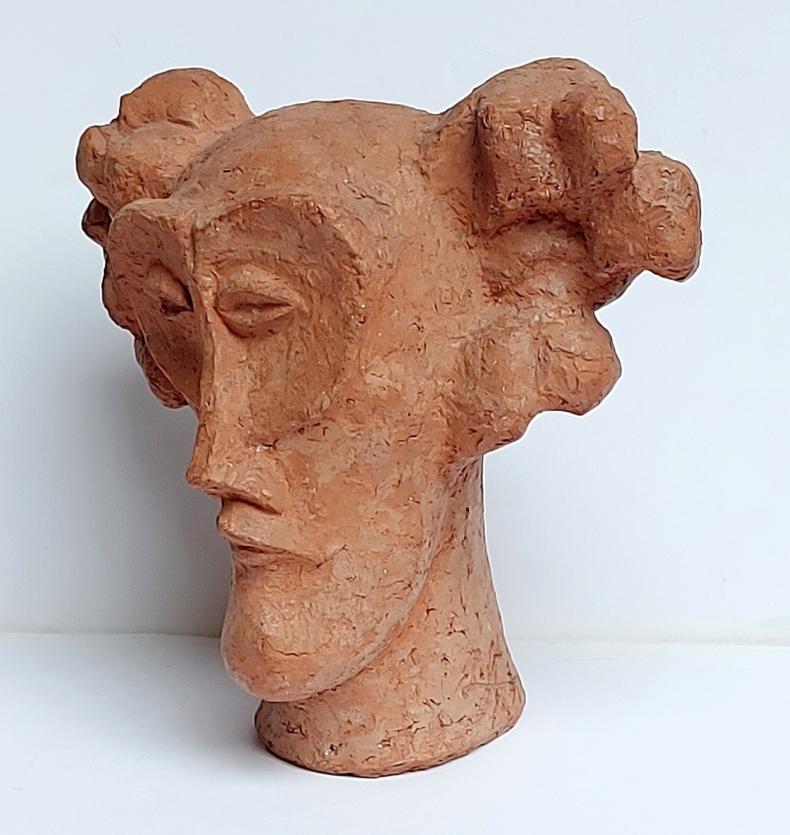 Clown, 1976, terracotta, h 29x31x17 cm, 1/1