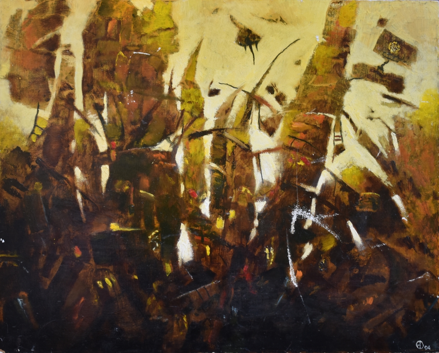 Untitled, 2004, oil on canvas, 80x100 cm