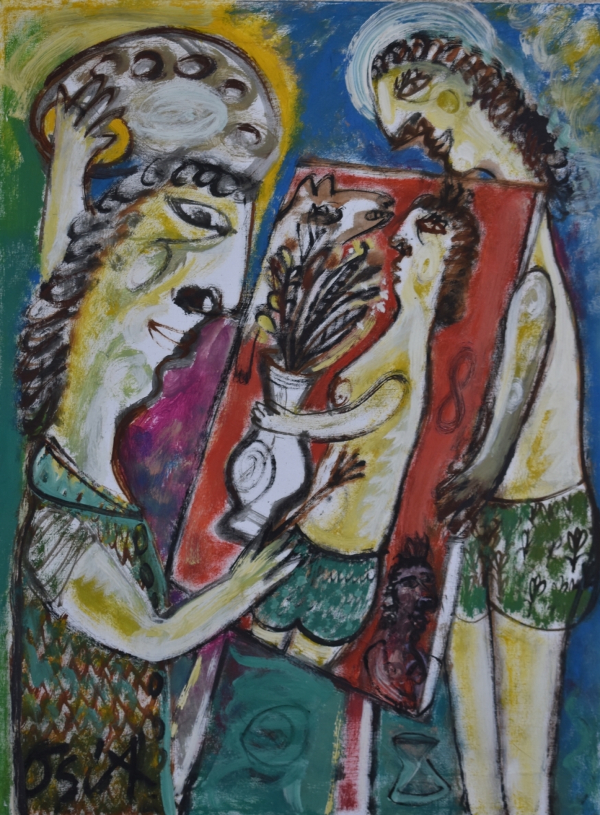 Untitled, 2018, canvas, oil, 80x60 cm