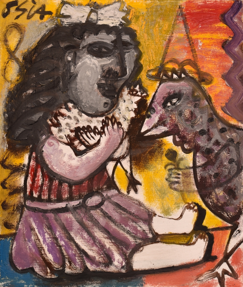 Be pavadinimo, 2019-20, drobė, aliejus, 38x33 cm 