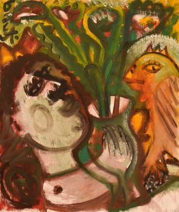 Be pavadinimo, 2019-20, drobė, aliejus, 38x33 cm