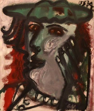 Be pavadinimo, 2019-20, drobė, aliejus, 38x33 cm