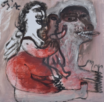 Be pavadinimo, 2020, drobė, aliejus, 35x35 cm