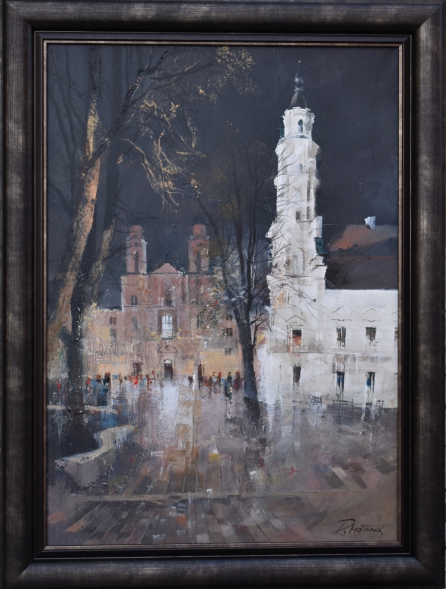 Waiting for the Holidays, 2025, canvas, oil, 70x50 cm, frame 82x62 cm