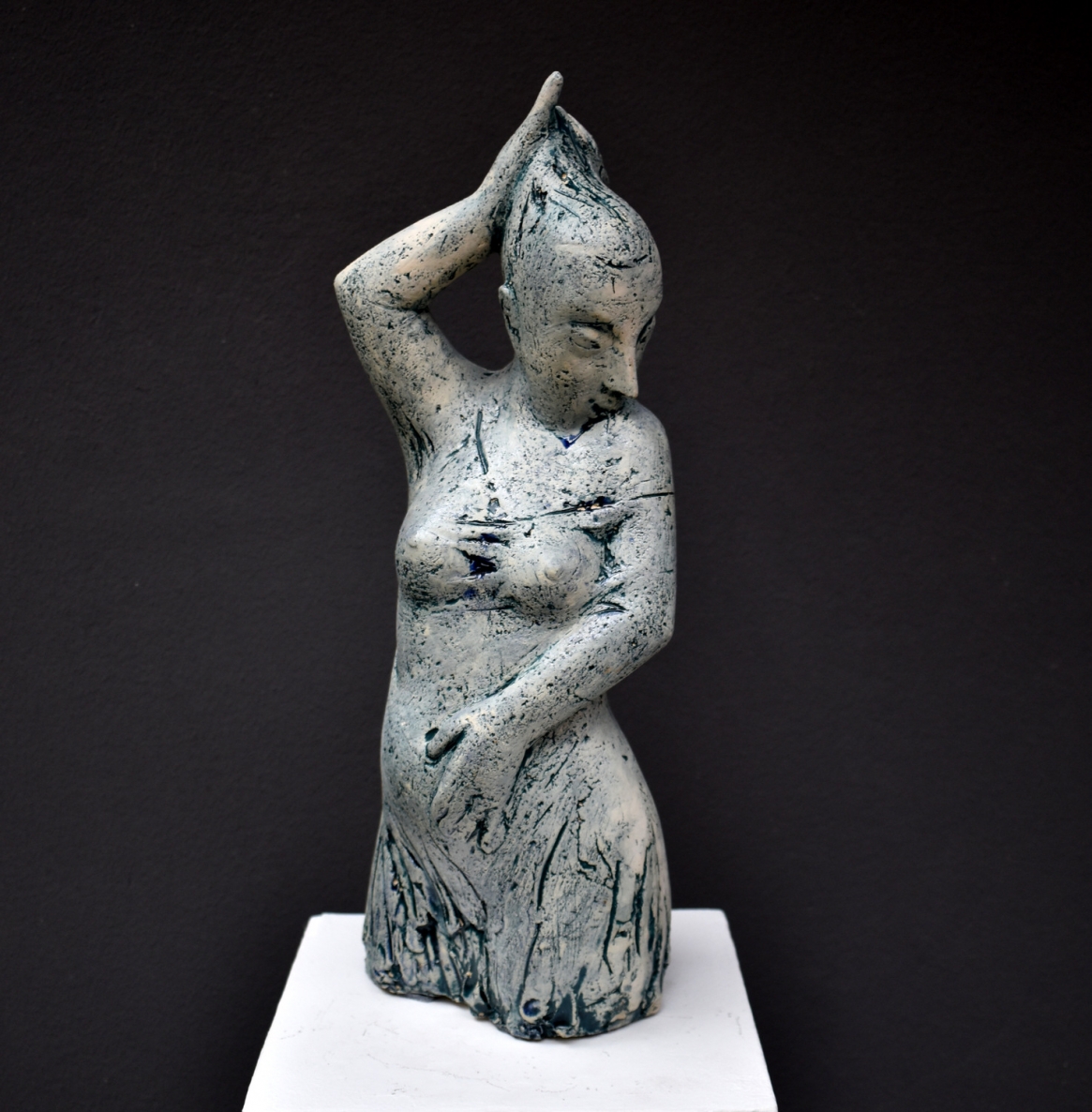 Bathing 2021, terracotta, h 43cm, 1/1