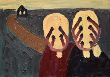 Broliai, 2018, drb., al., 70x100cm