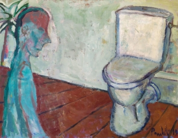 Daiktai, 2019,  drobė, aliejus, 70x90 cm