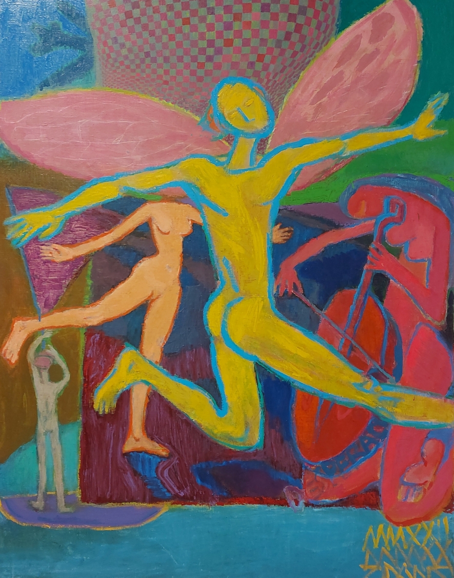 Desperacija, 2020-2022, drobė, aliejus, 147x115 cm