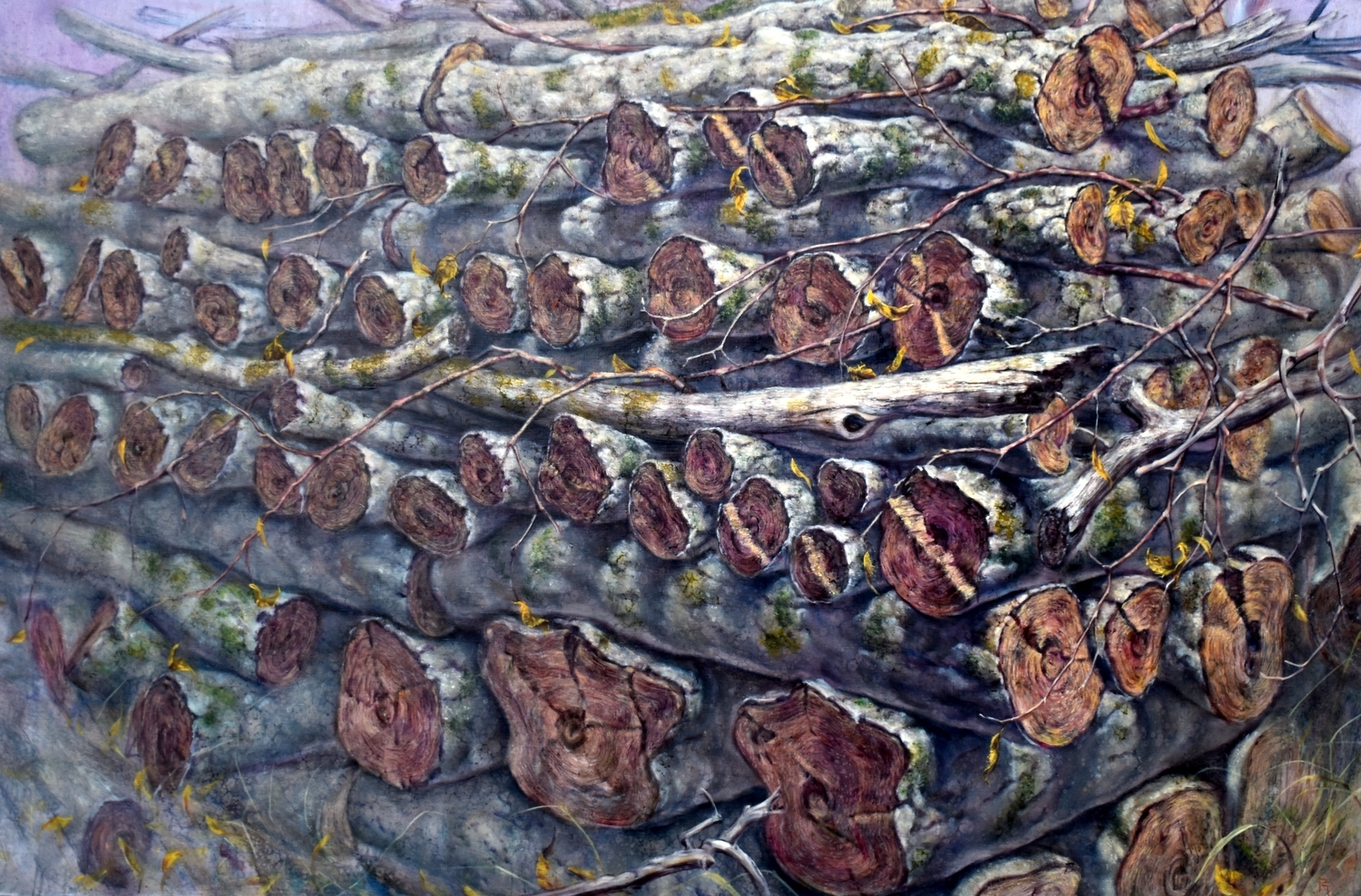 Rietuvė, 2021, drobė, aliejus, 120x180 cm