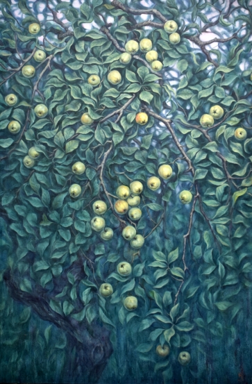 Obels paunksmė, 2024 drobė, aliejus, 209x135 cm