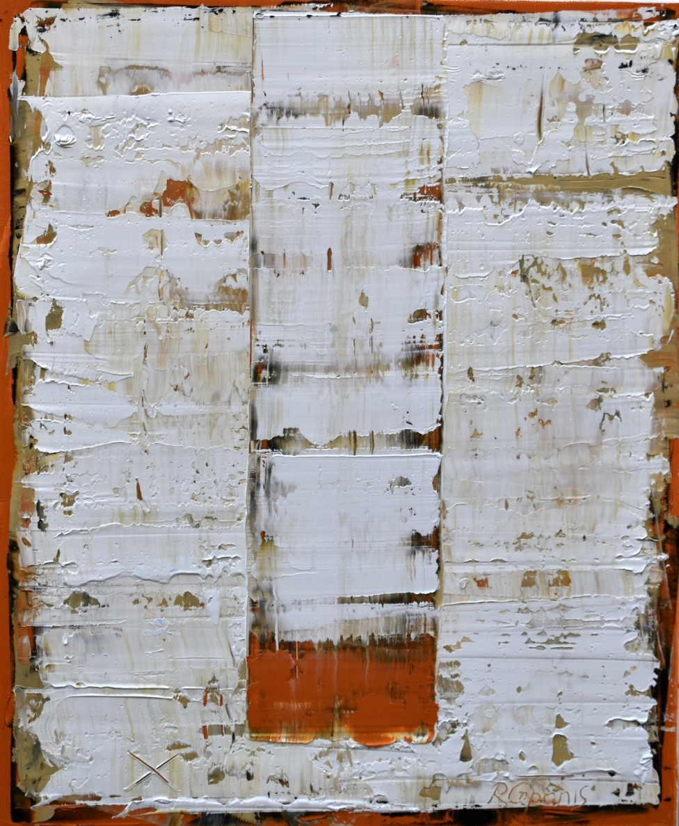 White 2, 2024, canvas, oil, 65x54 cm