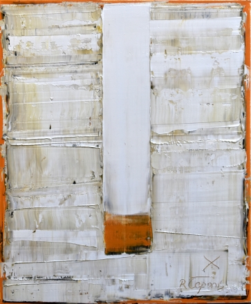 Baltas, 2024, drobė, aliejus, 65x54 cm