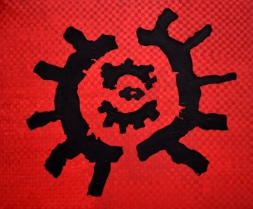 Be pavadinimo, 2015, drobė, akrilas, 80x120 cm