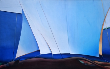Recreation, 1997, oil on canvas, 100x160 cm