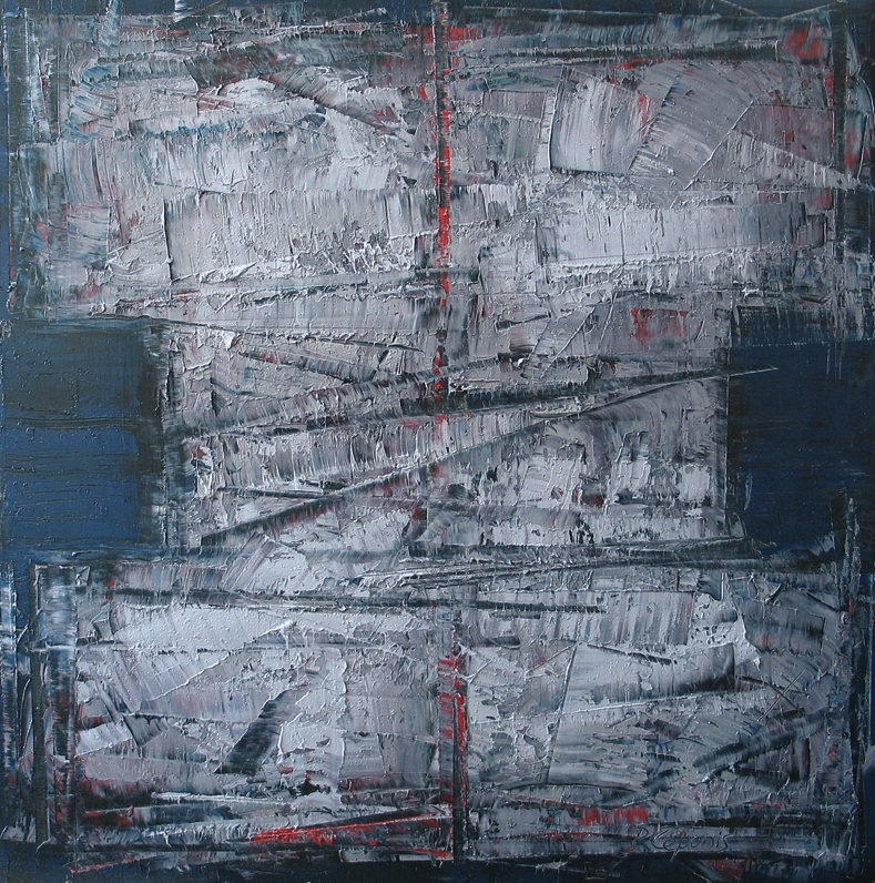 Two, 2018, oil on canvas, 150x150 m