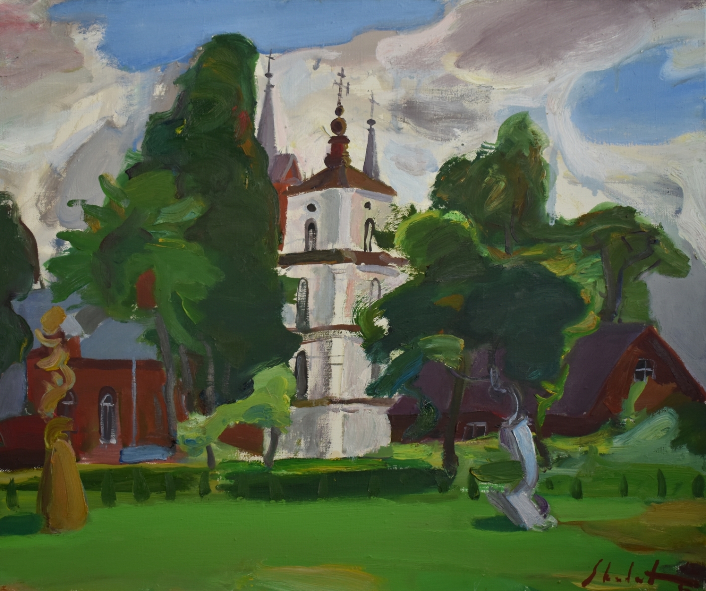 Dusetos, 2012, oil on canvas, 50 x 60 cm